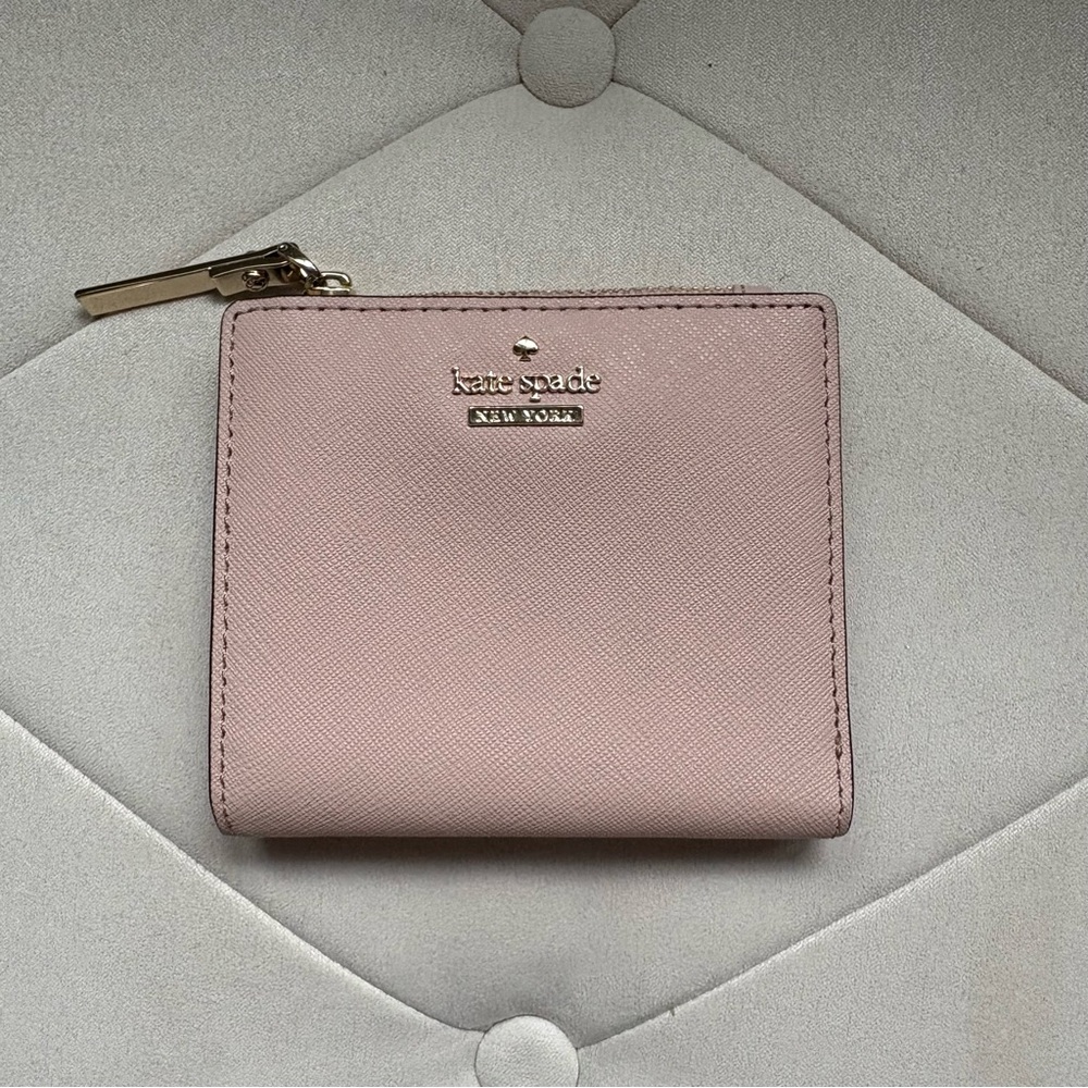 Kate Spade Blush Pink Zip Wallet